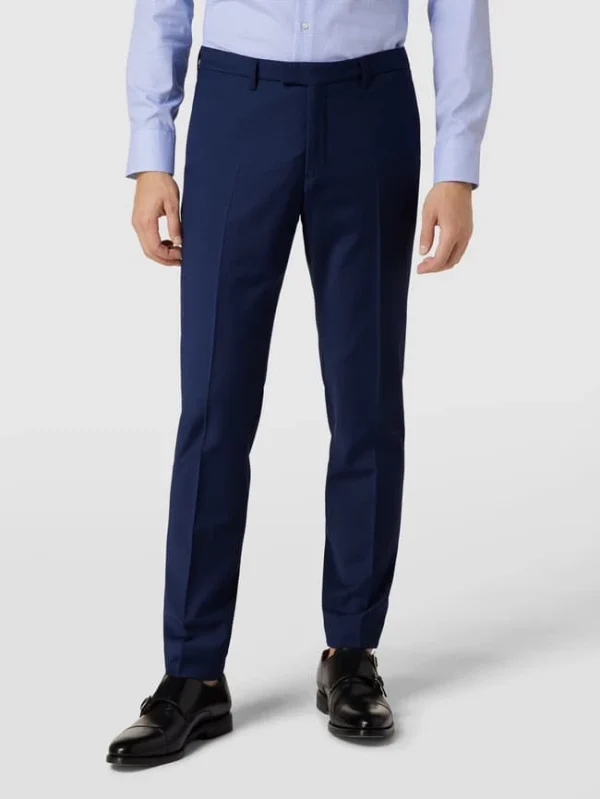 Drykorn Slim Fit 2-Knopf-Sakko Mit Woll-Anteil Modell ‚Irving‘ – Royalblau 5