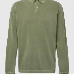 Angebote ? Marc O’Polo Poloshirt Mit Label-Stitching Modell ‘Washer Polo Basic’ – Olivgrün ? 9