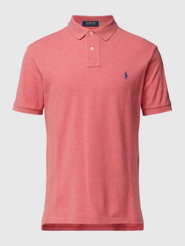 Polo Ralph Lauren Poloshirt Mit Label-Stitching – Koralle 3