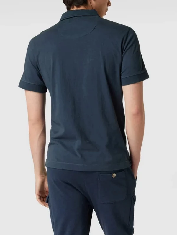 Brandneu ? Tom Tailor Poloshirt Mit Label-Patch – Marineblau ? 6