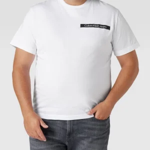Calvin Klein Jeans Plus PLUS SIZE T-Shirt Mit Label-Print Modell ‚Urban‘ – Weiß 13