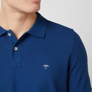 Neu ? Fynch-Hatton Poloshirt Aus Supima®-Baumwolle – Dunkelblau ? 11