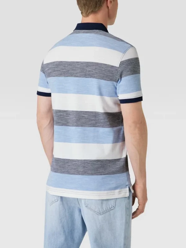 Coupon ? MCNEAL Poloshirt Mit Streifenmuster – Blau ? 6