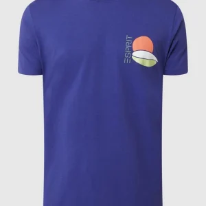 Esprit Regular Fit T-Shirt Mit Logo-Print – Lila 9