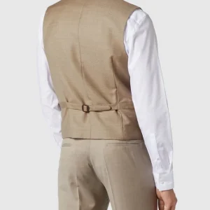 CG – Club Of Gents Weste Aus Reiner Schurwolle – YOUR OWN PARTY By CG – CLUB Of GENTS – Beige 15