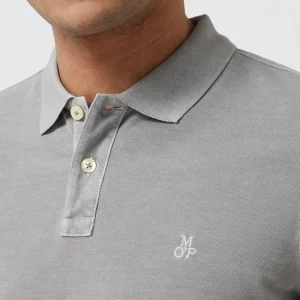 Marc O’Polo Poloshirt Aus Baumwolle – Hellgrau 11