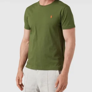 Rabatt ? Polo Ralph Lauren T-Shirt Mit Label-Stitching – Olivgrün ? 13