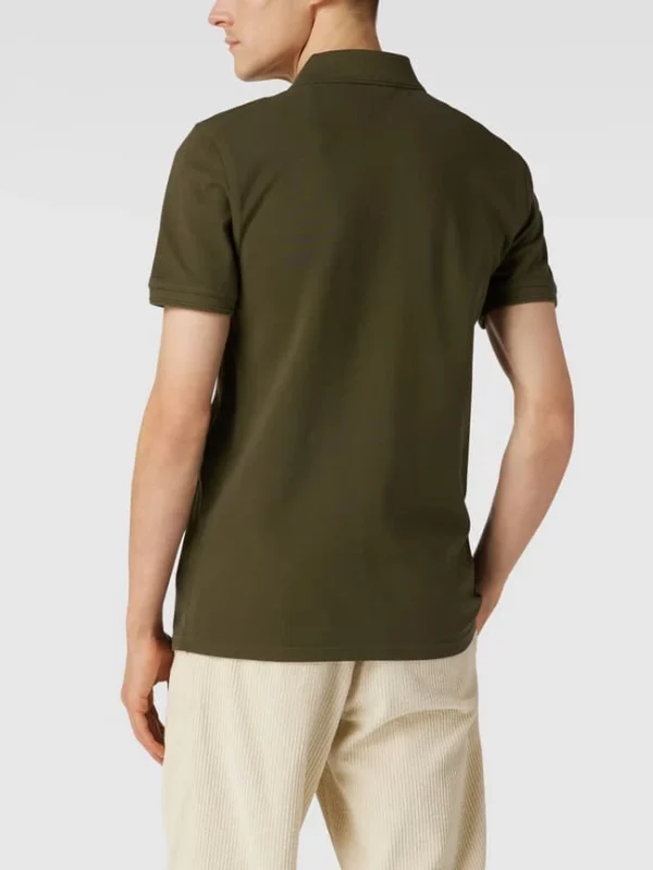 BOSS Casualwear Slim Fit Poloshirt Mit Label-Print Modell ‚Prime‘ – Olivgrün 6