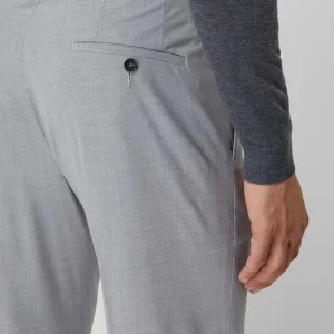 Besorgen ⌛ S.Oliver BLACK LABEL Slim Fit Anzughose Mit Stretch-Anteil Modell ‘s.Opure’ – Hellgrau ? 11