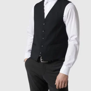 CG – Club Of Gents Weste Mit Leistentaschen Modell ‚Carlto‘ – Schwarz 13