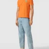 Polo Ralph Lauren Custom Slim Fit Poloshirt Mit Label-Stitching – Orange 19