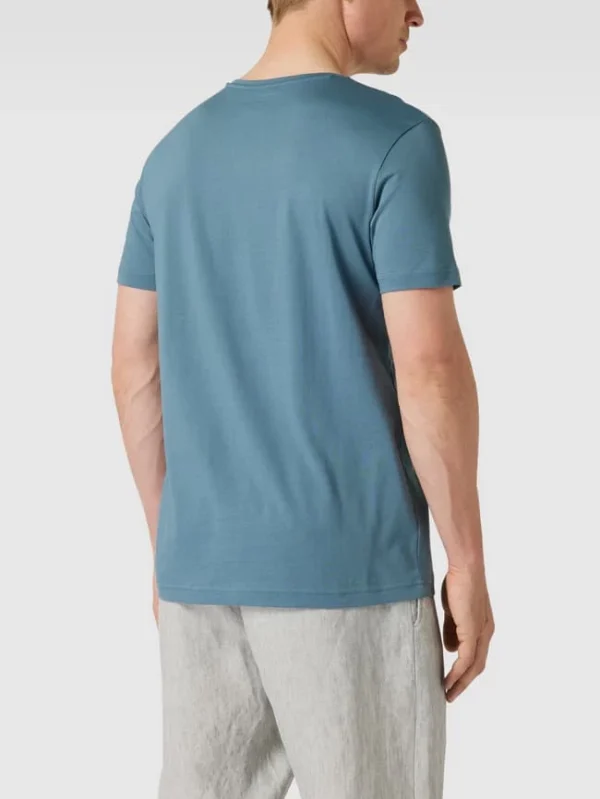 Besorgen ? Christian Berg Men T-Shirt Mit V-Ausschnitt – Metallic Türkis ? 6